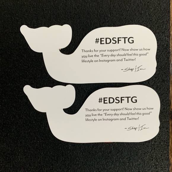 Vineyard vines whale stickers (2) - Picture 2 of 3